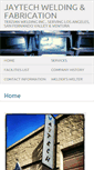 Mobile Screenshot of jaytechwelding.com